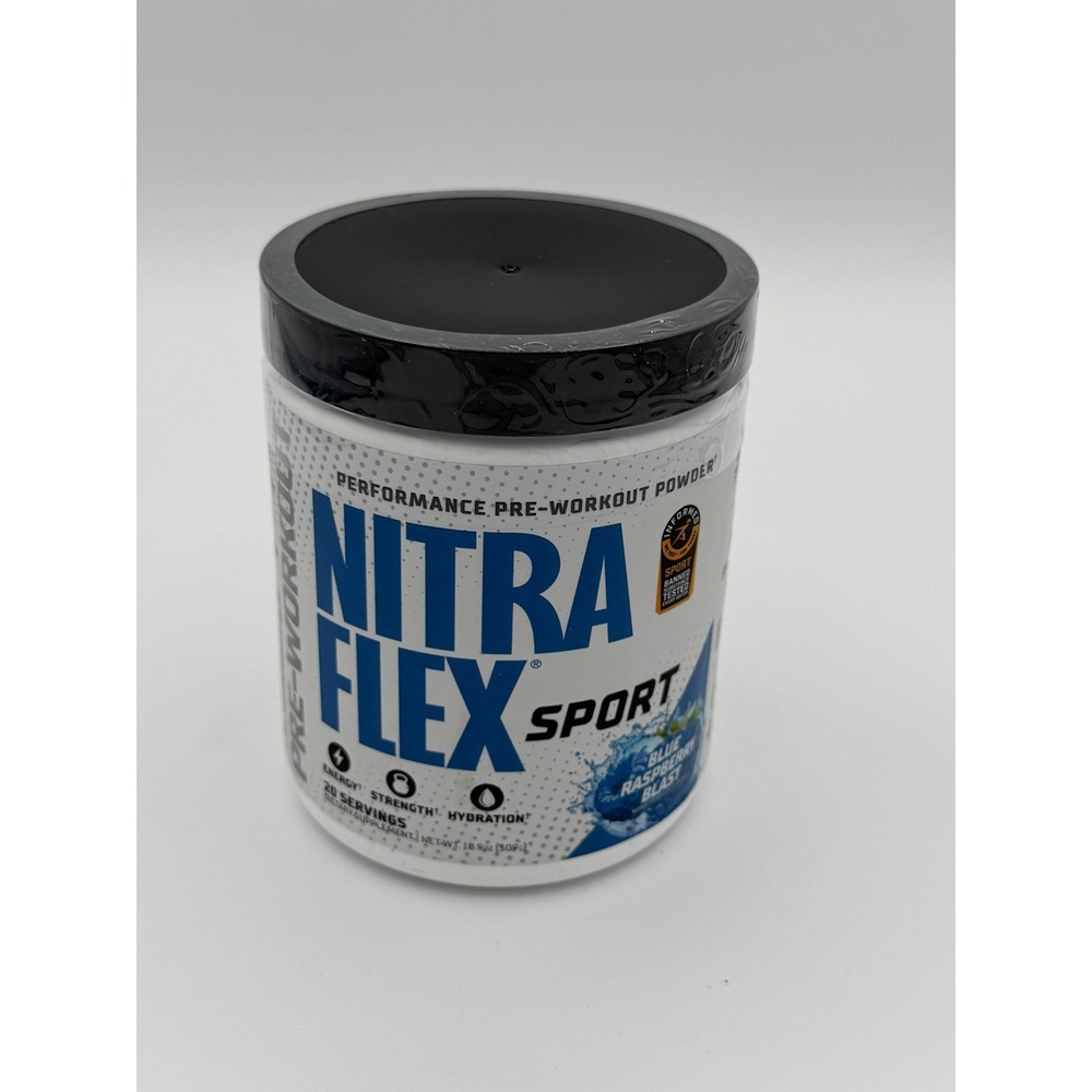 Nitraflex Sport – Sonic Raspberry‎ Blast (Pre‑Workout Powder)